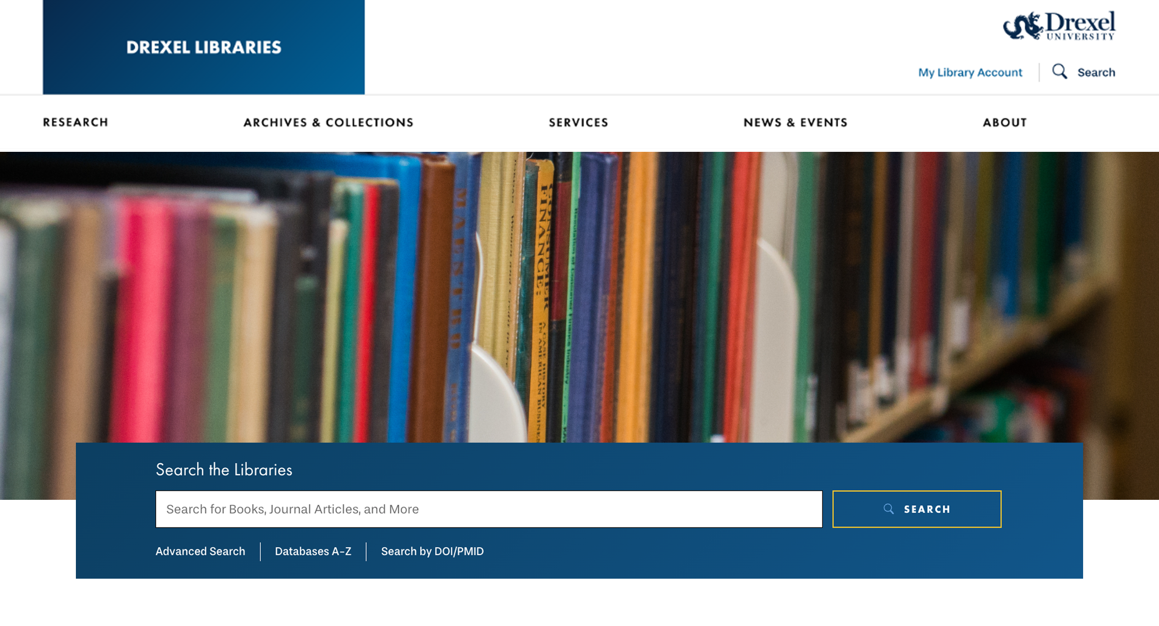 Drexel Libraries — redesigned hours display